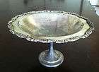 Vintage WMA Rogers Silverplate Pedestal Candy Dish Bowl