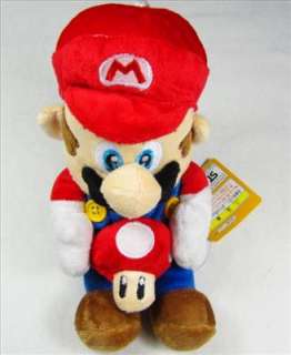 NEWNintendo Super Mario Brothers Bros /Mario/Mushroom/Yoshi/6“~10 