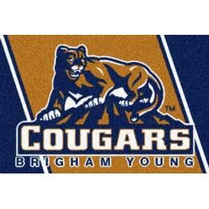   NCAA Team Spirit Rug   Brigham Young (BYU) Cougars