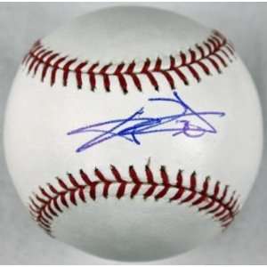 Rangers C.j. Wilson Signed Authentic Oml Baseball Psa   Autographed 