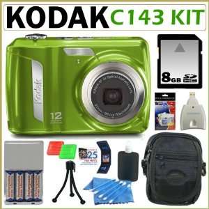 Kodak EasyShare C143 12MP Digital Camera with 3x Optical Zoom and 2.7 