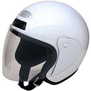   Harley Cruiser Motorcycle Helmet   Pearl White / Small Automotive