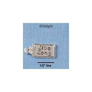  C2009 ctlf   Live Long   Silver Plated Charm
