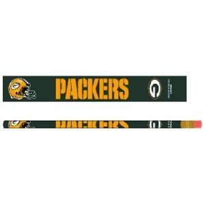    NFL Green Bay Packers 6 Pencil Pack *SALE*