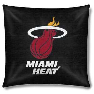 Miami Heat NBA Team Toss Pillow (18 x18 )  Sports 