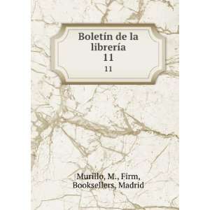   de la librerÃ­a. 11 M., Firm, Booksellers, Madrid Murillo Books