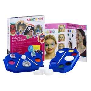  SNAZAROO PARTY PACK PALLET Face Painting Kit Water Based 