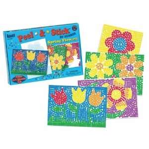  Lauri 3207 Peel & Stick  Spring Flowers  Pack of 2 Toys 