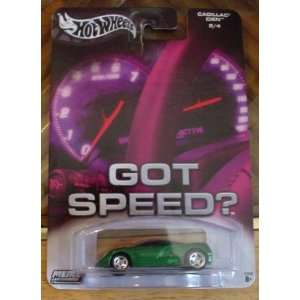    Hot Wheels Got Speed? Cadillac Cien 2/4 Green Toys & Games