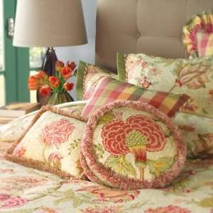  Multi Summerton Plaid Decorative Pillow   Floral 