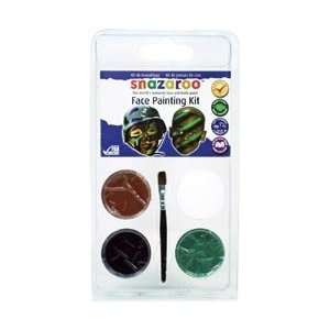  Reeves Snazaroo Face Painting Mini Theme Kit Camouflage; 3 