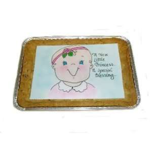  Girl Baby Face Cookie Cake 