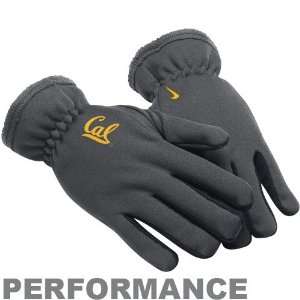  Nike Cal Bears Charcoal Therma FIT Performance Gloves 