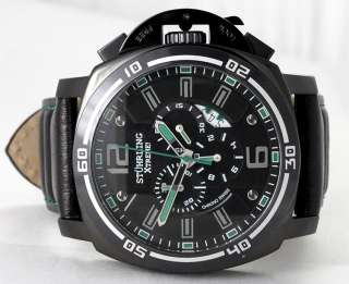 Stuhrling Xtreme Men’s Excalibur Swiss Chronograph Watch 245A NEW 