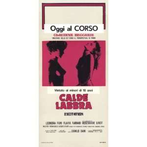  Calde Labbra Movie Poster (13 x 28 Inches   34cm x 72cm 