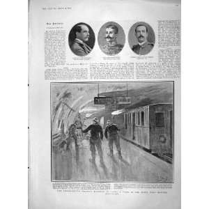    1903 SMITH SCHIEL ROLLAND UNDERGROUND RAILWAY PARIS
