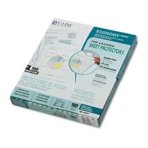   Sheet Protector, Reduced Glare, 11 x 8 1/2, 100/BX