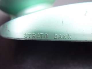 Vintage 50s Space Strato Bank Mechanical Advertising  