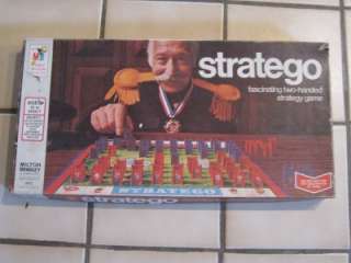 Vintage 1970 STRATEGO Milton Bradley Board Game   100% Complete  