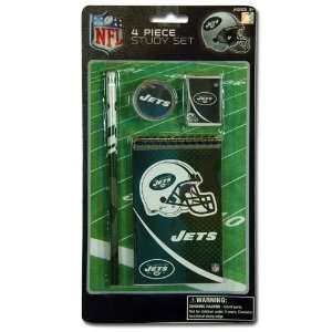  NFL New York Jets 4pk Study kit on Blister Card   Pencil 
