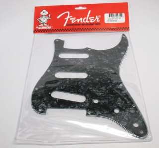 New FENDER Standard Stratocaster Pickguard  BLACK PEARL  