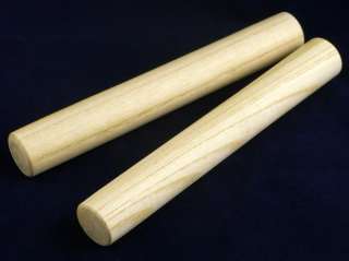 HARDWOOD CLAVES afro cuban percussion latin wood clave  