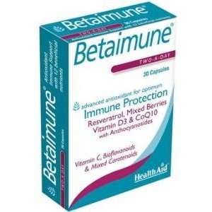  Health Aid Betaimune (Vitamin A, C, E Selenium & Zinc) 30 