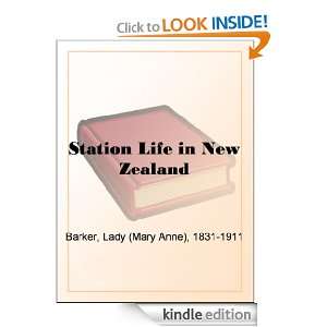 Station Life in New Zealand Lady (Mary Anne) Barker  