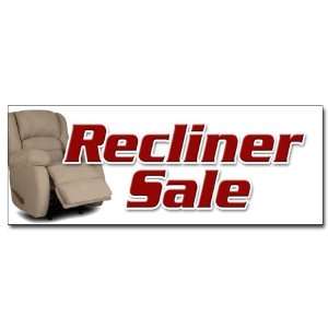 36 RECLINER SALE DECAL sticker furniture chairs sofa coffee tables 