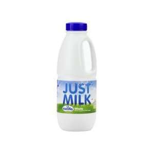 Candia Just Milk Whole Milk 1 Litre x 4 Grocery & Gourmet Food