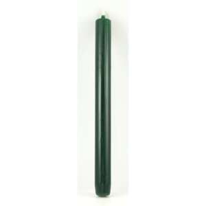  Green Taper Candle, 7/8 by 10 