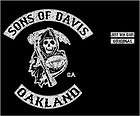 SONS OF DAVIS Oakland Al Los Angeles Raiders T Shirt 5XL