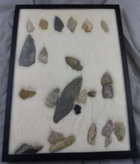 Lot 24 Native American Projectile Points Fort Ancient  