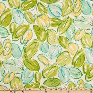  56 Wide Stretch Cotton Sateen Lemon Lime Fabric By The 