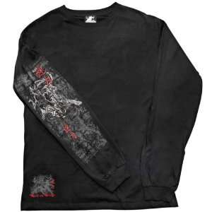  SPEED & STRENGTH OFF THE CHAIN LONG SLEEVE SHIRT BLACK 