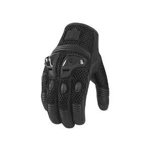  ICON JUSTICE MESH TEXTILE STREET GLOVES STEALTH MD 