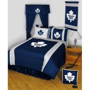 NHL Toronto Maple Leafs Sports Comforter Set Twin Boys Hockey 