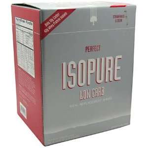 Natures Best Perfect Low Carb Isopure, Strawberries & Cream, 20  