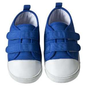 Trumpettetoo Infant/Toddler Canvas Tennie Sneakers   Blue (Size 12 18 