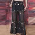 Belly Dance Skirt Hip Scarf Costumes with Coins H2655  