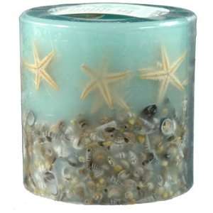 Beach House Shell and Starfish Candle