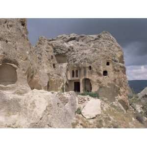  Cave Dwellings, Near Goreme, Cappadocia, Anatolia, Turkey 