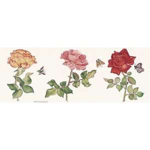    Assorted Roses   Poster by Carolyn Cappello (10x4)