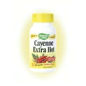  Cayenne Extra Hot ( Capsicum annuum ) 100 Capsules Nature 
