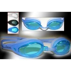  Sprint Aquatics California Swim Goggles   Blue Sports 