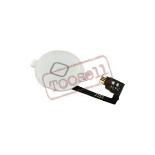 Home Button Flex Ribbon Cable Assembly For Phone iPhone 4 4G New WHITE 