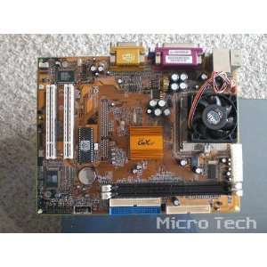  Pc Chips   Amptron Gfxcel Skt370 System Board   M758LT 