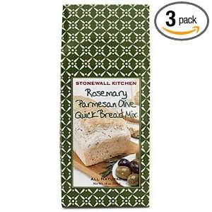 Stonewall Kitchen Rosemary Parmesan Olive Quick Bread Mix, 18 Ounce 