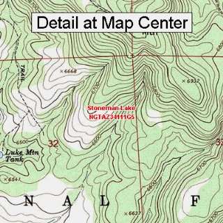   Map   Stoneman Lake, Arizona (Folded/Waterproof)