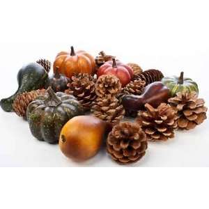   Mix of Artificial Gourds Pinecones and Acorns Arts, Crafts & Sewing